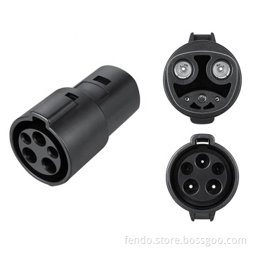 American Standard J1772 to Tesla 250V AC 80A Charging Adapter for MODEL S/3/X/Y